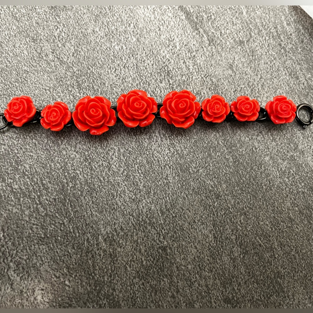Rose Chain Bracelet